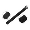 uxcell Reusable Cable Ties 8 Inch & 12 Inch Hook and Loop Cord Wrap with Buckle Black 20pcs view 3