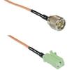 1 feet RG316 Mini UHF Male to Avic Green Pioneer Jack RF Pigtail Coaxial Cable view 1