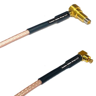 1 feet RG316 MS-156 Male Angle to MC Card Male Angle RF Pigtail Coaxial Cable