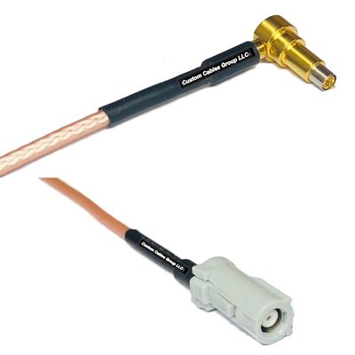0.5 feet RG316 MS-156 Male Angle to AVIC Jack RF Pigtail Coaxial Cable