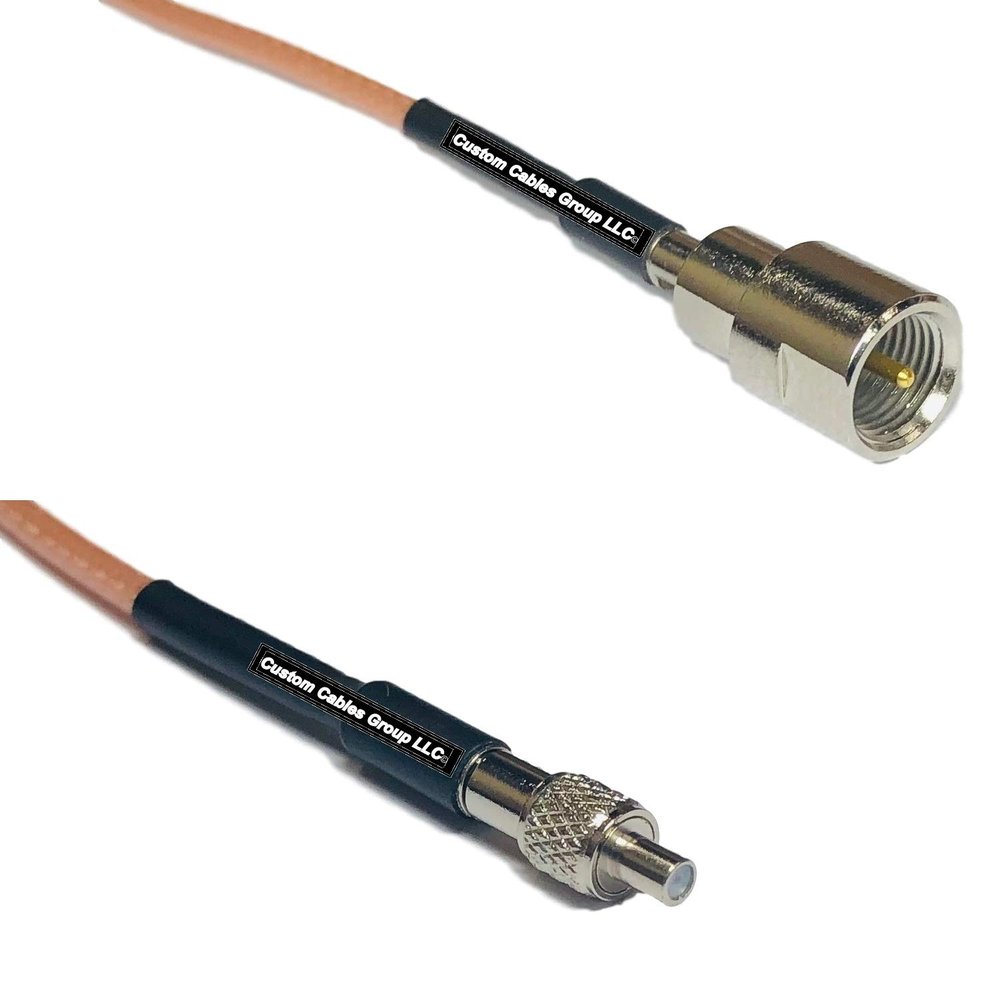 0.5 feet RG316 FME Male to TS-9 Female RF Pigtail Coaxial Cable
