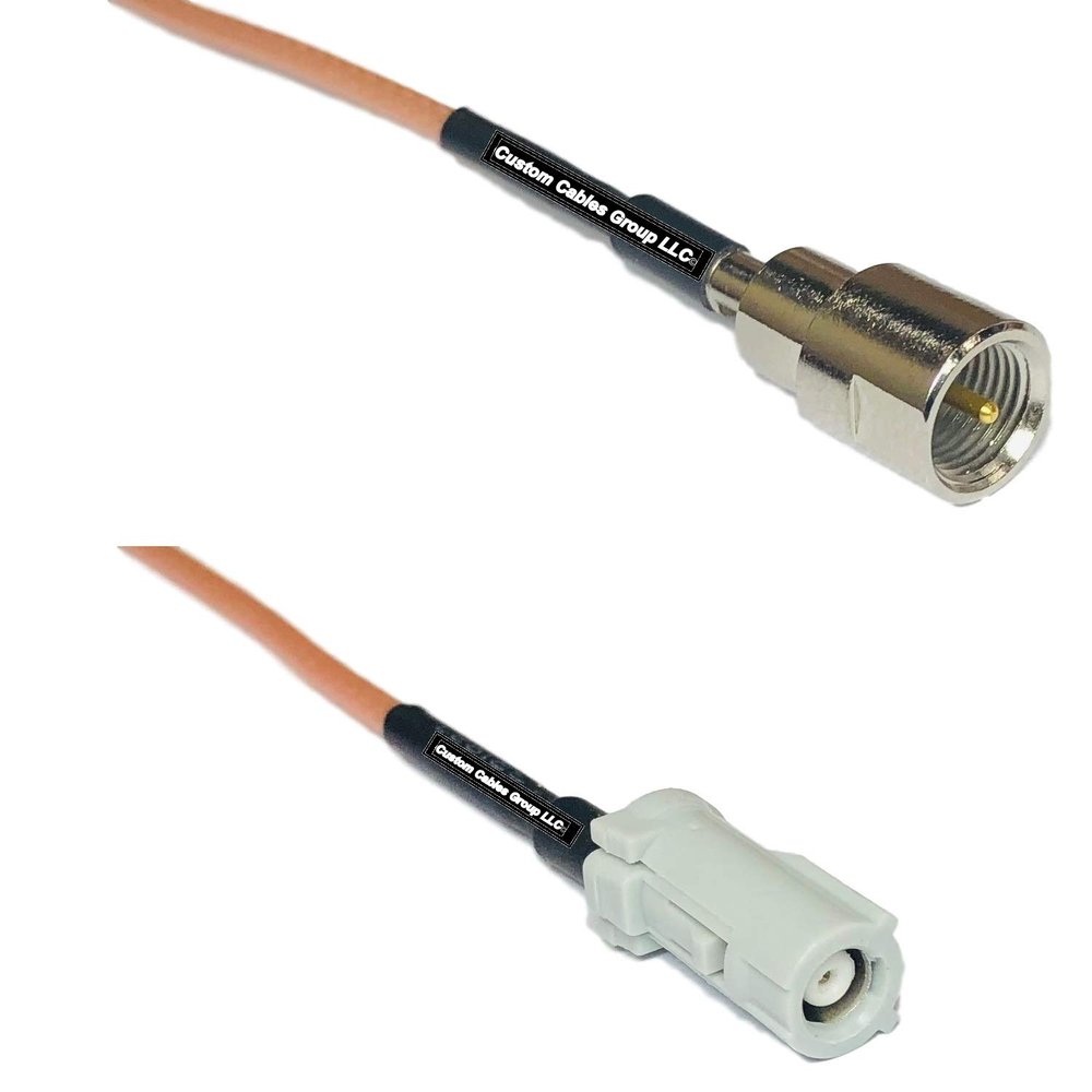 0.5 feet RG316 FME Male to AVIC Jack RF Pigtail Coaxial Cable