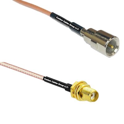 1 feet RG316 FME Male to SSMA Female RF Pigtail Coaxial Cable