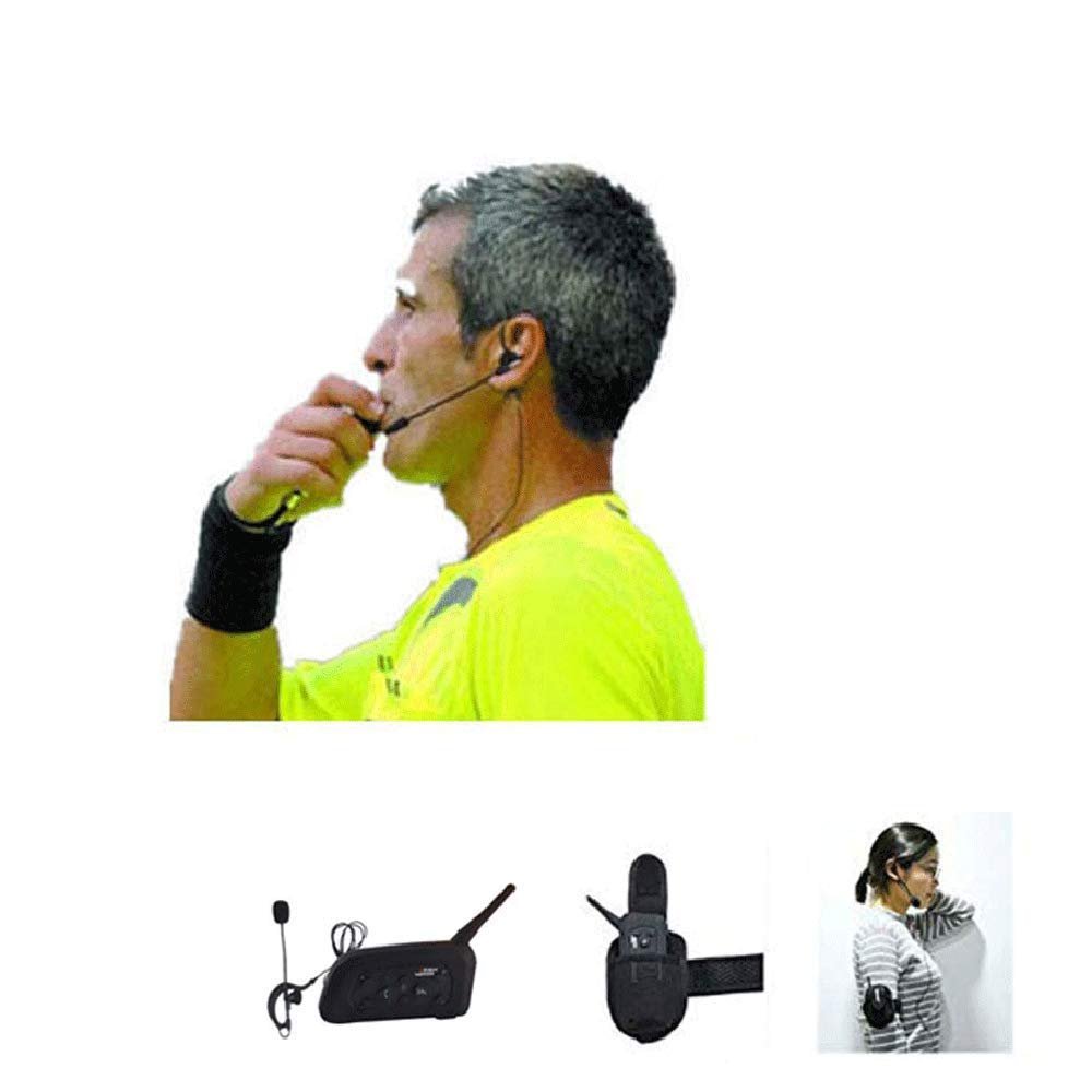 Maxquall Referee Headset 1 Referee Radio V4 Full Duplex Football Wireless Comunicador Football Headsets Referee Communication
