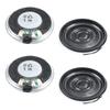 Fielect 4Pcs DIY Magnetic Speaker 1W 8 Ohm 26mm Diameter Round Shape Replacement Loudspeaker view 1