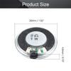 Fielect 4Pcs DIY Magnetic Speaker 1W 8 Ohm 26mm Diameter Round Shape Replacement Loudspeaker view 2