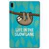 MightySkins Carbon Fiber Skin For Samsung Galaxy Tab S6 10.5" - Slow Sloth | Protective, Durable Textured Carbon Fiber Finish | Easy To Apply, Remove, and Change Styles | Made in the USA (CF-SAGTAS6-Slow Sloth) view 2