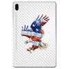MightySkins Carbon Fiber Skin for Samsung Galaxy Tab S6 10.5" - American Eagle | Protective, Durable Textured Carbon Fiber Finish | Easy to Apply, Remove, and Change Styles | Made in The USA view 2