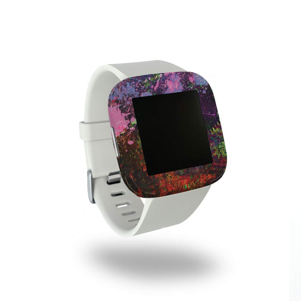 MightySkins Skin for Fitbit Versa 2 - Paint Drip | Protective, Durable, and Unique Vinyl Decal wrap Cover | Easy to Apply, Remove, and Change Styles | Made in The USA