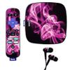 MightySkins Skin for Roku Ultra - Pink Flames | Protective, Durable, and Unique Vinyl Decal wrap Cover | Easy to Apply, Remove, and Change Styles | Made in The USA view 1