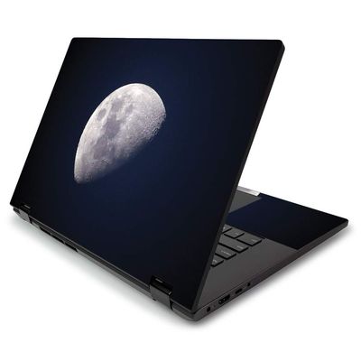 MightySkins Skin for Lenovo Flex 15" (2019) - Moon | Protective, Durable, and Unique Vinyl Decal wrap Cover | Easy to Apply, Remove, and Change Styles | Made in The USA