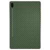MightySkins Carbon Fiber Skin For Samsung Galaxy Tab S6 10.5" - Solid Olive | Protective, Durable Textured Carbon Fiber Finish | Easy To Apply, Remove, and Change Styles | Made in the USA (CF-SAGTAS6-Solid Olive) view 2