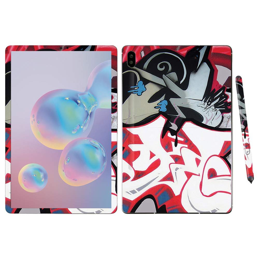 MightySkins Skin for Samsung Galaxy Tab S6 10.5" - Graffiti Mash Up | Protective, Durable, and Unique Vinyl Decal wrap Cover | Easy to Apply, Remove, and Change Styles | Made in The USA