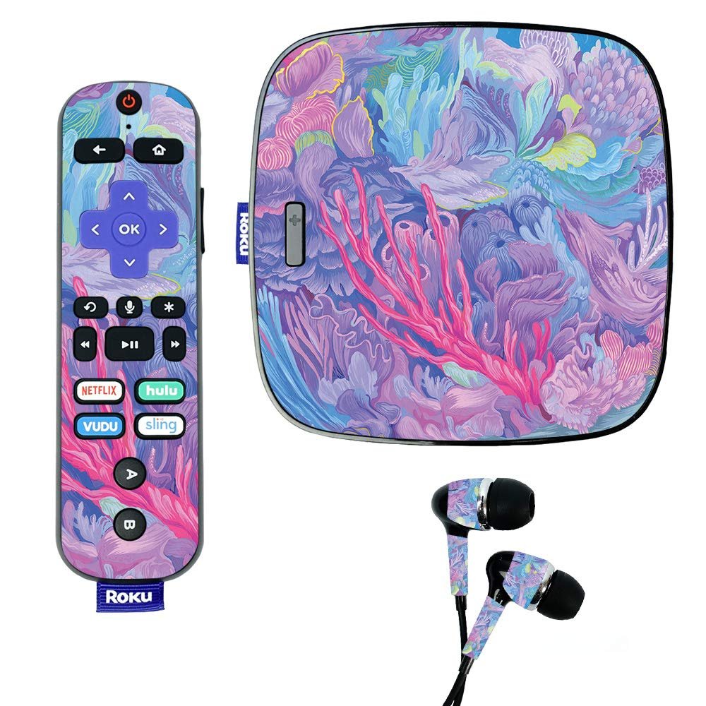 MightySkins Skin for Roku Ultra - Dreamy Reef | Protective, Durable, and Unique Vinyl Decal wrap Cover | Easy to Apply, Remove, and Change Styles | Made in The USA