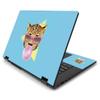 MightySkins Skin for Lenovo Flex 15" (2019) - Bubble Gum Cheetah | Protective, Durable, and Unique Vinyl Decal wrap Cover | Easy to Apply, Remove, and Change Styles | Made in The USA view 1