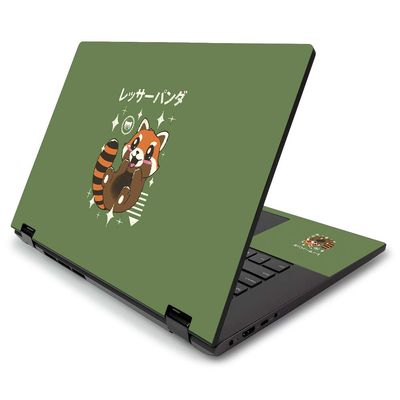 MightySkins Skin for Lenovo Flex 15" (2019) - Red Panda Kawaii | Protective, Durable, and Unique Vinyl Decal wrap Cover | Easy to Apply, Remove, and Change Styles | Made in The USA
