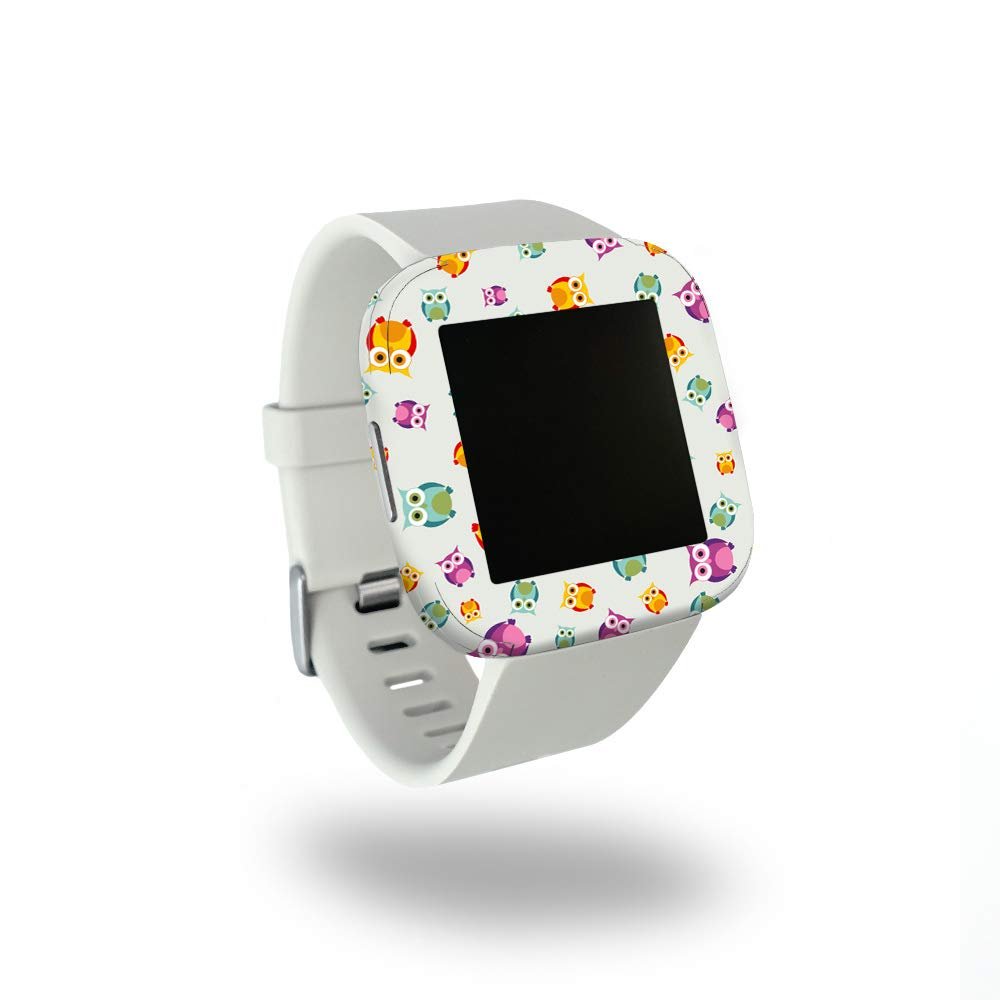 MightySkins Skin for Fitbit Versa 2 - Owls | Protective, Durable, and Unique Vinyl Decal wrap Cover | Easy to Apply, Remove, and Change Styles | Made in The USA, FITVE2-Owls