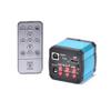 14MP HDMI Digital Machine Vision Industrial Microscope Camera 100X C-Mount Zoom Lens 56LED Light for PCB Soldering view 2