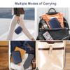Canboc Carrying Case for Fujifilm Instax Mini Link 3 2 1 Smartphone Printer, Mesh pocket fit Instant Film and Cable, Dark Denim (Case Only) view 3