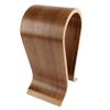 Linkidea Wooden Omega Headphones Stand/Wooden Headphone Hanger/Wood Headset Holder/Omega Earphone Desk Display Hanger - Wooden Headsets Walnut Finish view 2