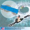 valonic Racoon - Retractable Ratchet Straps - 1300 lbs, with Protection pad and Hooks, 10 ft x 1 in, 2 Pack Black - Boat tie Down Straps view 4