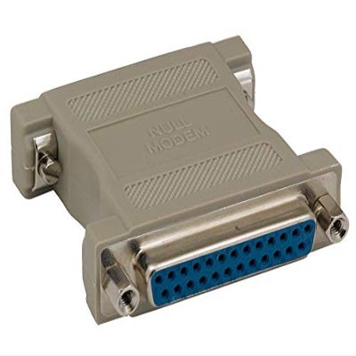 Cable Leader DB25 to DB25 Null Modem Adapter (F/F)