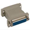 Cable Leader DB25 to DB25 Null Modem Adapter (F/F) view 1