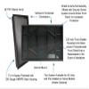 The Display Shield 52-55" Anti-Glare Outdoor Vertical Display Enclosure with Fan, (2nd Generation), Fits 52-55" Television view 3