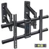 PERLESMITH Corner TV Wall Mount Full Motion, Corner TV Bracket Fits 37-70 Inch LED, LCD 4K Flat Curved Screen TVs Hold up to 99 lbs, Max VESA 600x400 Tilt, Swivel and Level, PSCLF1 view 1
