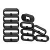 20MM Compatible for Garmin Vivoactive 6 5 3/Forerunner 570 42mm 55 165 245 645 Smartwatch Security Loops Rubber Silicone Keeper Soft Durable Fastener Loop Anti-Slip Band Holder Retainer Fastener Rings for Garmin Venu/Venu Sq view 1