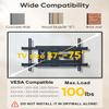FORGING MOUNT Long Arm TV Mount for Most 37-75 Inch TVs, 30 Inch Long Extension Arm Corner TV Wall Mount, Full Motion Wall Mount Swivel, Tilt, Articulating VESA 600X400mm,Holds up to 100lbs view 3