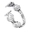 200Pcs Compatible for Garmin Venu Band, Blueshaw Crystal Rhinestone Diamond Jewelled Stainless Replacement Band Compatible for Garmin Venu GPS Smartwatch (Silver) view 2
