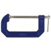 Irwin 225106 C-Clamp, 900 lb Clamping, 6 in Max Opening Size, 3-1/2 in D Throat, Steel Body, Blue Body view 1