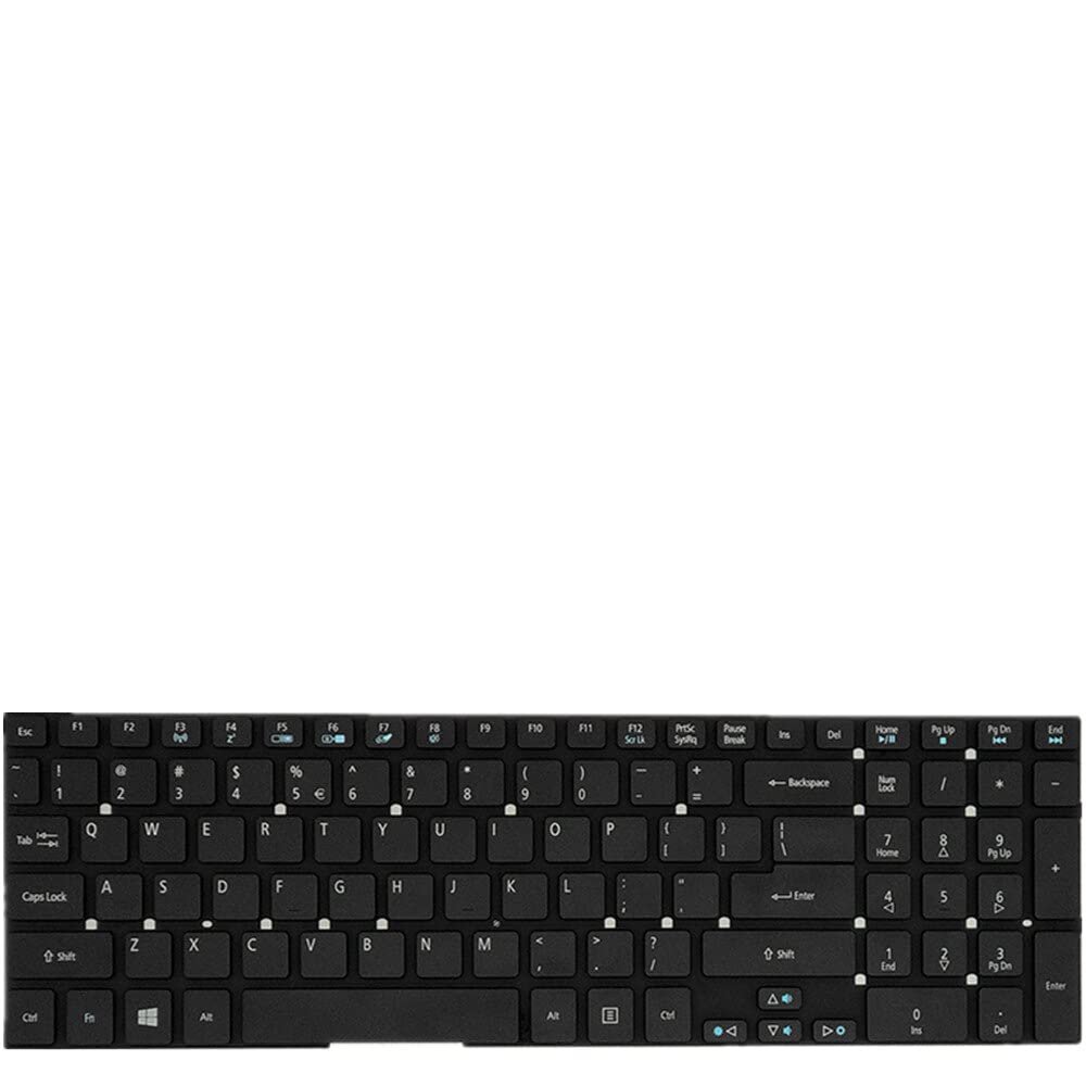 Replacement Laptop Keyboard for ACER for Aspire E5-572 E5-572G Black US English Layout