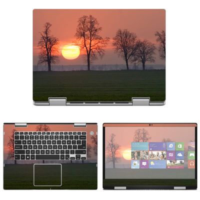 Decalrus - Protective Decal Sunset Skin Sticker for Dell Inspiron 5591 2-in-1 (15.6" Screen) case Cover wrap DEinspiron2in1_5591-256