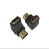 Cable Leader HDMI Gold-Plated Adapter, Male to Female, 90 Degree, 1pc view 2