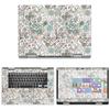 Decalrus - Protective Decal Damask Skin Sticker for Dell Inspiron 5591 2-in-1 (15.6" Screen) case Cover wrap DEinspiron2in1_5591-175 view 1