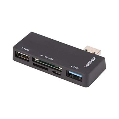 5-in-1 USB 3.0/2.0 HUB SD TF Card Reader Combo Adapter