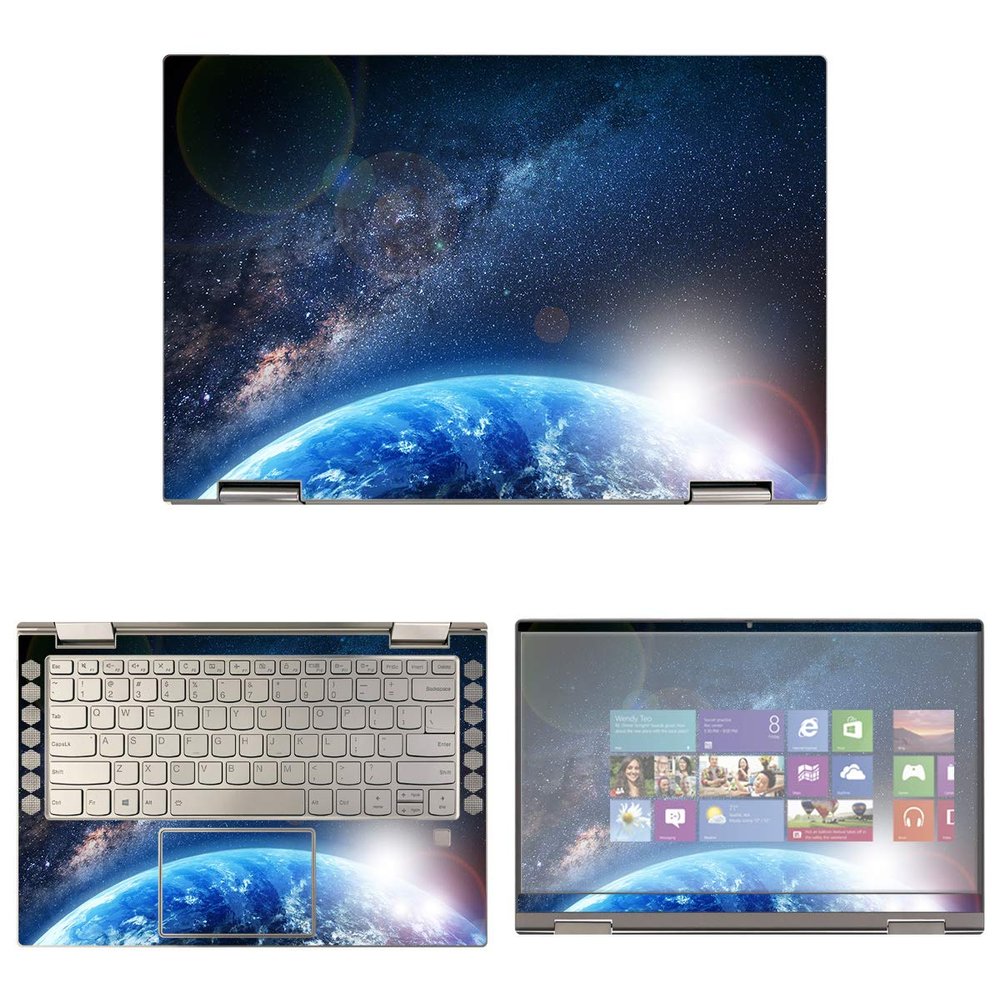 Decalrus - Protective Decal Earth Skin Sticker for Lenovo Yoga C740 (14" Screen) case Cover wrap LEyogaC740_14-260