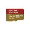 32GB SanDisk Extreme MicroSD Memory Card Bundle with SanDisk Adapter and MicroSD Reader for GoPro Cameras, Drones, and Smartphones view 1