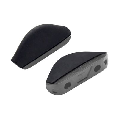 ToughAsNails Euro Fit Replacement Nose Pads for Oakley Crosslink Zero OX8076 Eyeglasses - Gray Hard Base
