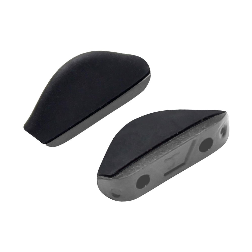 ToughAsNails Euro Fit Replacement Nose Pads for Oakley Crosslink Zero OX8076 Eyeglasses - Gray Hard Base
