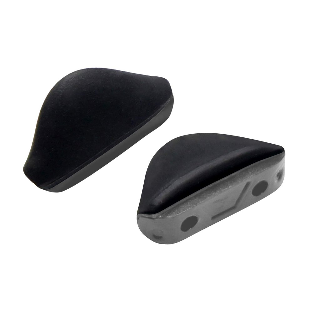 ToughAsNails Asian Fit Replacement Nose Pads for Oakley Crosslink Zero OX8076 Eyeglasses - Gray Hard Base