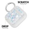 Case-Mate Protective AirPod Case Cover, Soft Silicone Cover with Keychain Ring for Men and Women, Compatible with AirPods Series 1 & 2, Front LED visible - Twinkle Stardust view 2