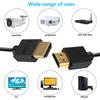 Pasow 4K HDMI Cable Ultra Thin Male to Male 36AWG High Speed Slim Cable (3FT/1M) view 4