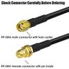 CORONIR 33ft WiFi Antenna Extension Cable Coaxia RP Male to Female Connector for Wireless LAN Router Bridge Cellular Antenna Extension Cable Security IP Camera Extension view 3