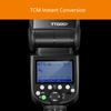 Godox TT685II-N TTL 2.4GHz GN60 High-Speed Sync 1/8000s Flash Speedlite Light with FB 4*AA Rechargeable Batteries&Charger Compatible for Nikon DSLR Cameras view 4