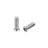 uxcell M2x8mm Phillips Screw Fastener Silver Tone 2.8mm Dia Screw Head for Laptop PC TV Fan Switch 200pcs view 1