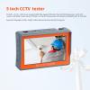 CCTV Camera Tester Monitor IV5 5inch 8MP AHD TVI CVI CVBS Portable CCTV Testing PTZ view 4