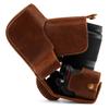 MegaGear MG1816 Ever Ready Genuine Leather Camera Case Compatible With Nikon Z50 (50-250MM) - Brown view 3